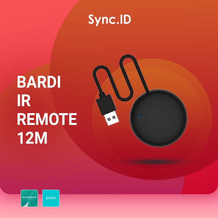 Jual BARDI SMART UNIVERSAL IR REMOTE 12M INFRARED AC TV 12 METER WIFI ...
