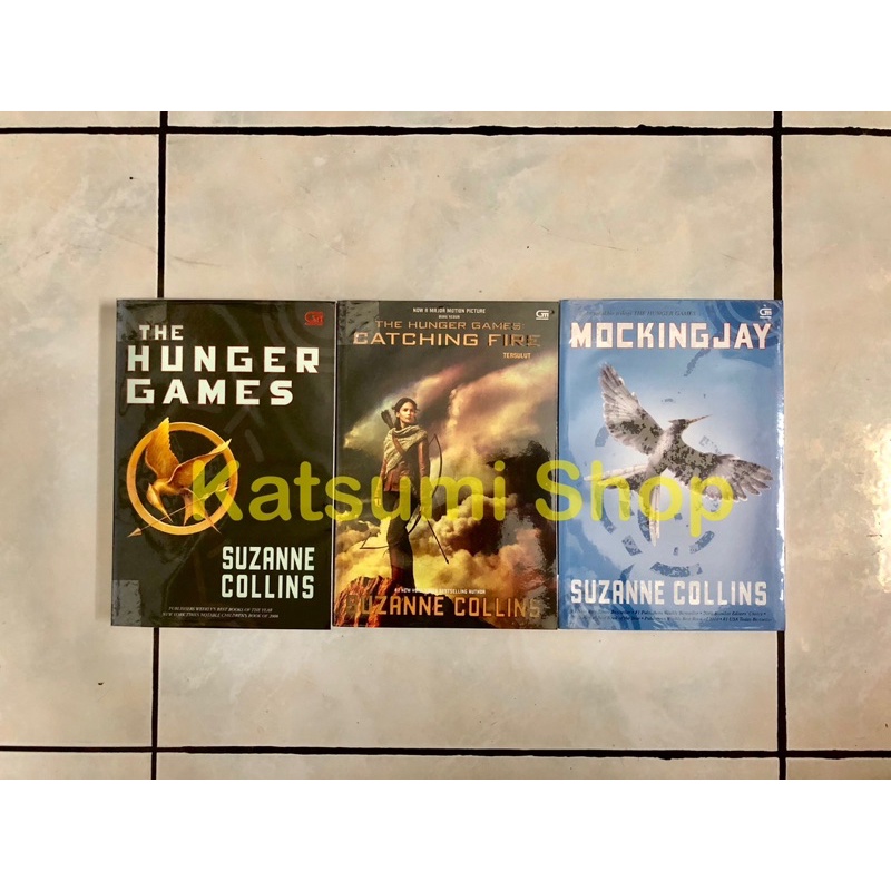 Jual The Hunger Games Trilogy (Buku 1-3) - Suzanne Collins | Shopee ...