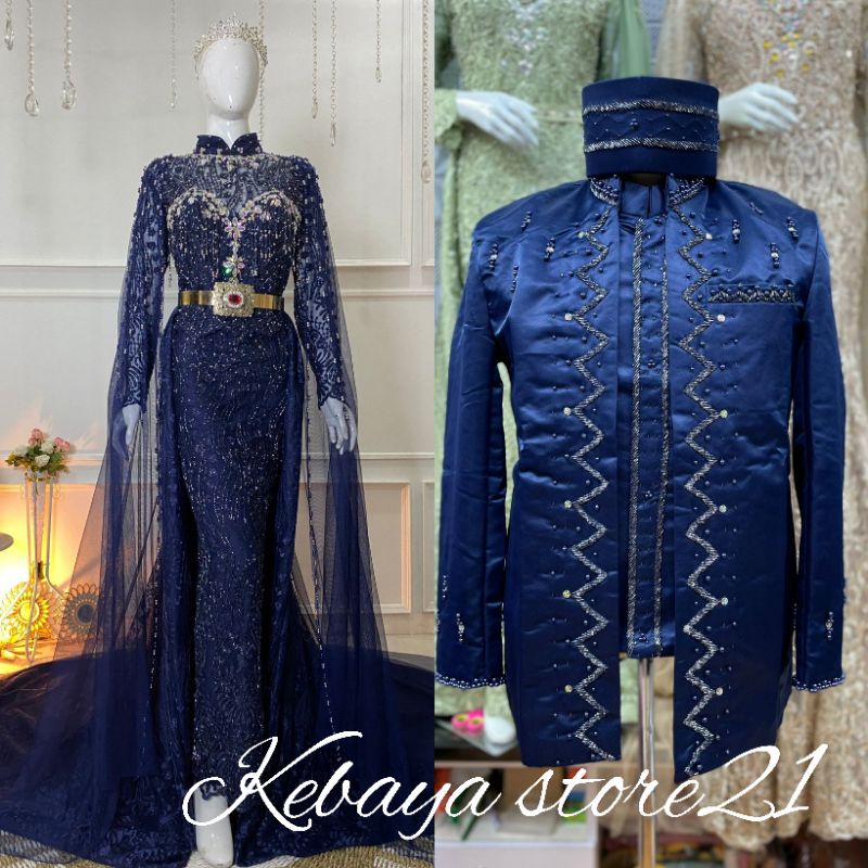 Jual CAUPLE TERLARIS KEBAYA AKAD MODREN/KEBAYA BEREKOR LANSUNG