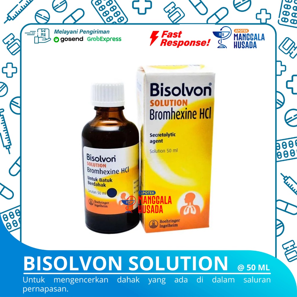 Jual BISOLVON SOLUTION @ 50 ML | Shopee Indonesia