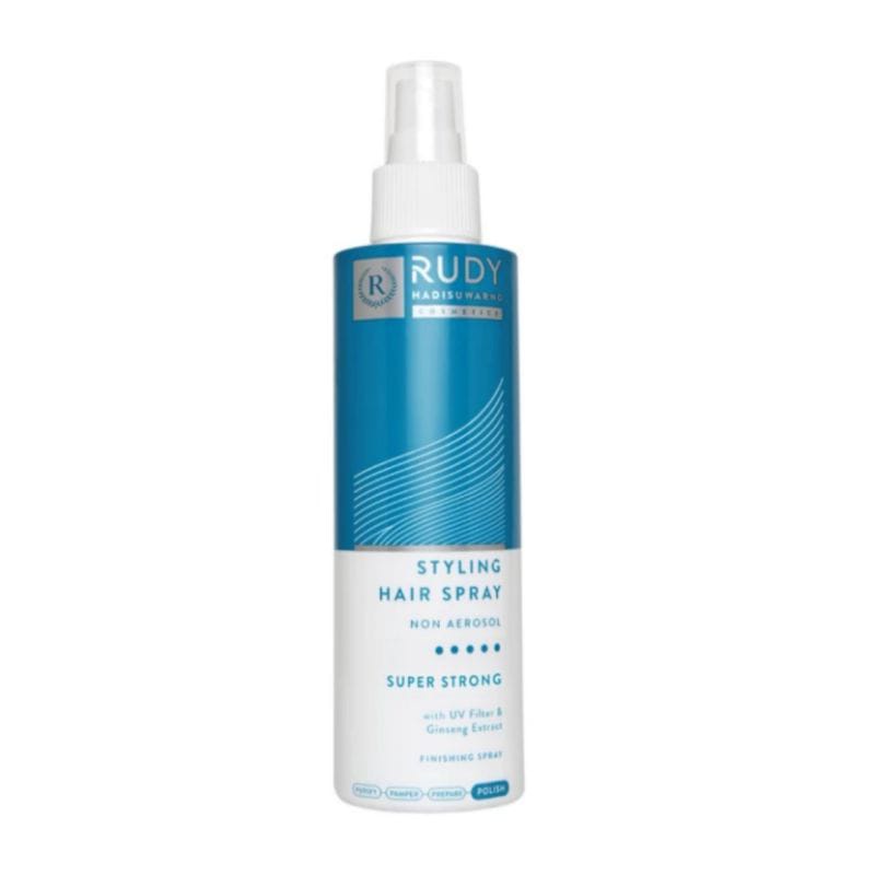 Jual RUDY STYLING HAIR SPRAY 200ML STRONG PERAWATAN RAMBUT TREATMENT ...