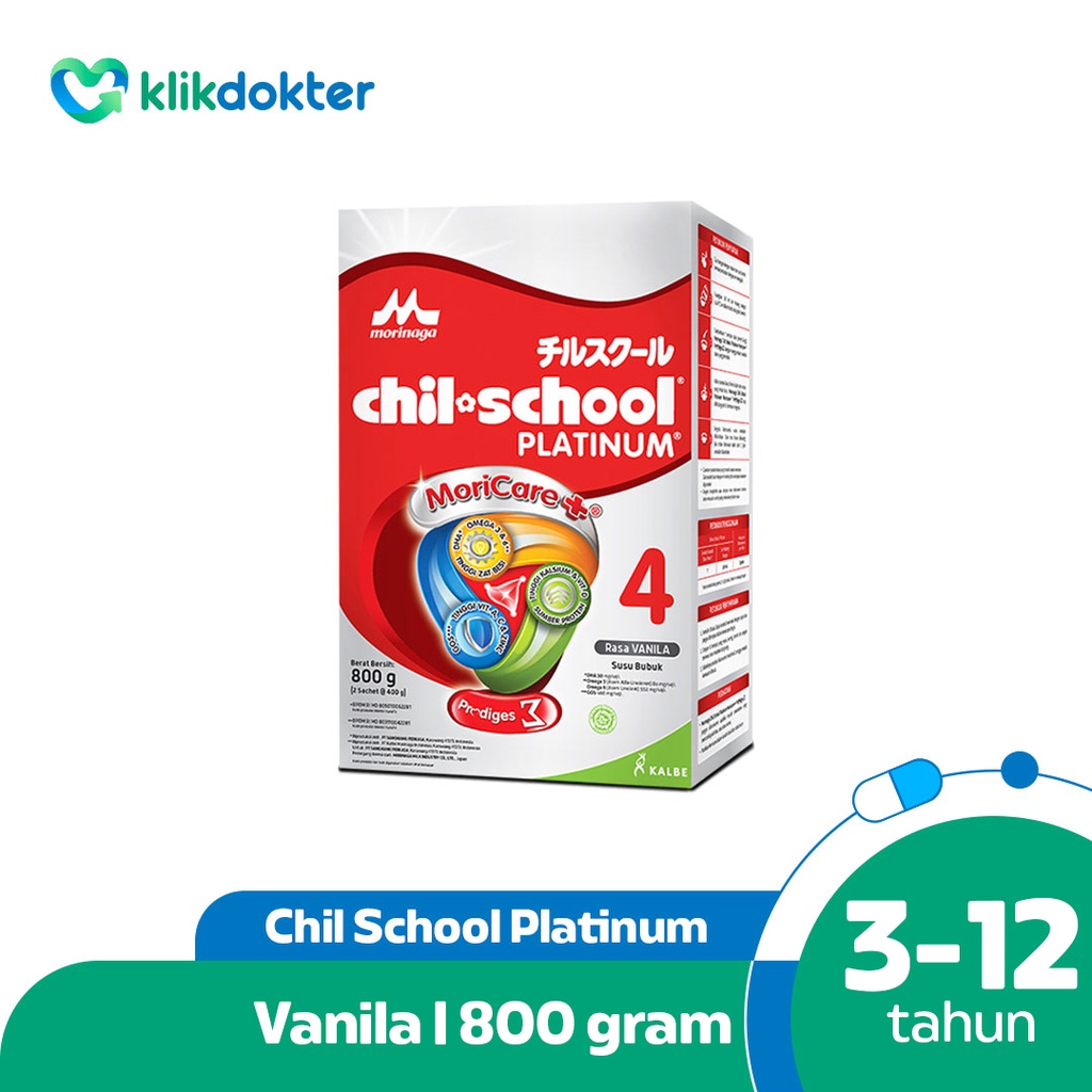 Jual Morinaga Chil School Platinum Moricare+ Vanilla 800gr | Shopee ...