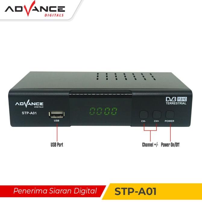 Jual Advance Stb Set Top Box Tv Digital Receiver Penerima Siaran Full ...