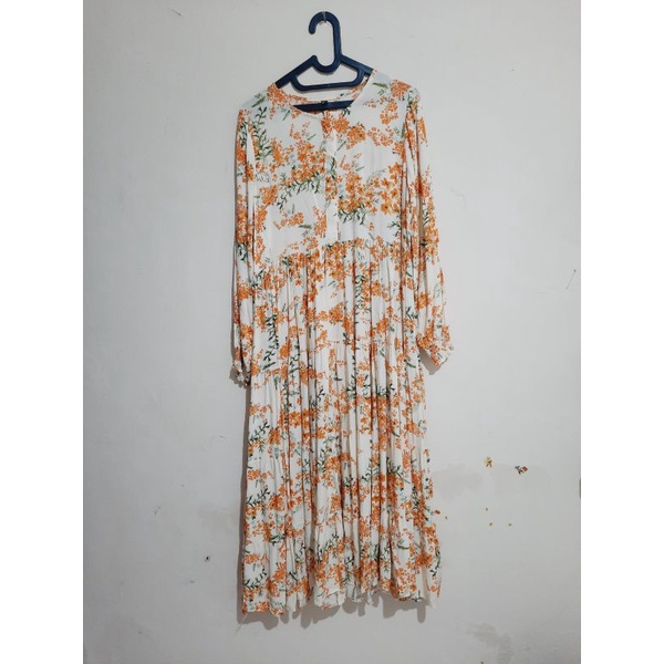 Jual Preloved Midi Dress by Indefeir | Shopee Indonesia