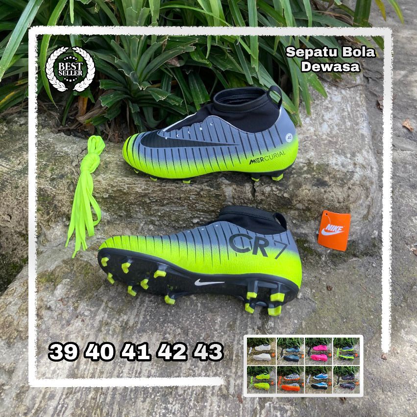 Sepatu Bola Nike Mercurial Vapor SG-Pro Orange/Black Size 42,5, Fesyen  Pria, Sepatu , Lainnya di Carousell