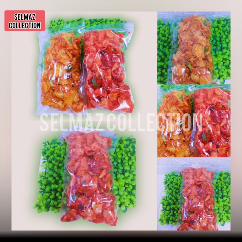 Jual Kripik Singkong Pedas Manis Lengket 500gr Keripik Singkong Pedas