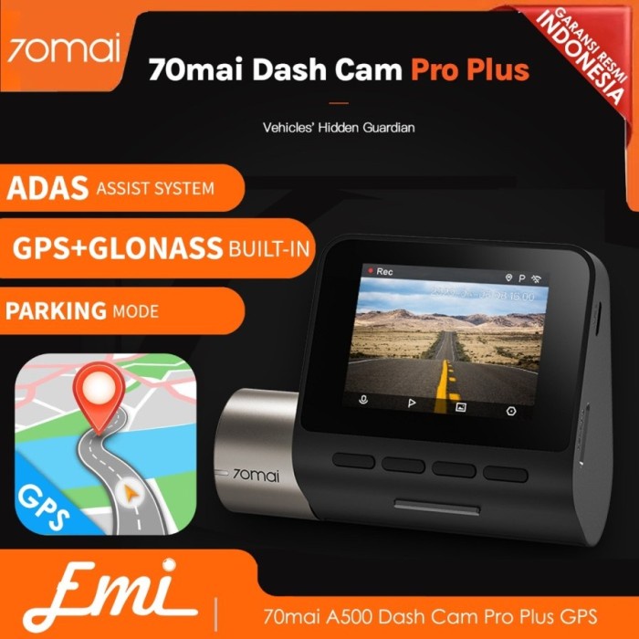 Jual Sens 70Mai Dash Cam Pro Plus A500S 1080P Gps Adas Camera Mobil ...