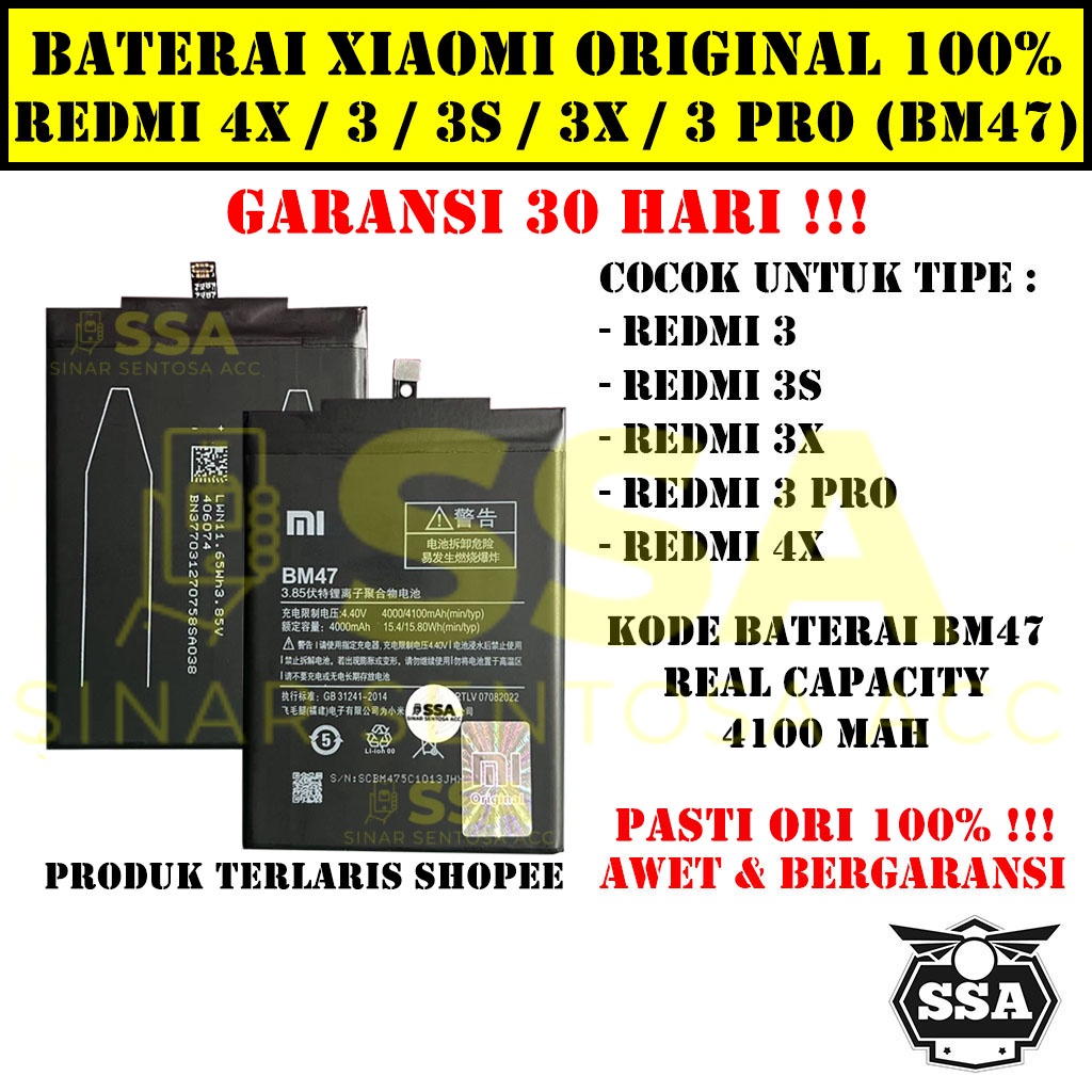 Jual Baterai Original Xiaomi Redmi X S X Pro Bm Bm Ori Hp Batrai Battery Batrei