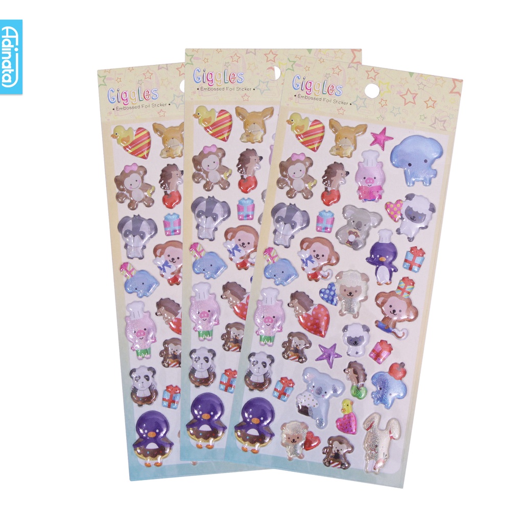 Jual Giggles Stickers Puffy 2250-6185 | Shopee Indonesia