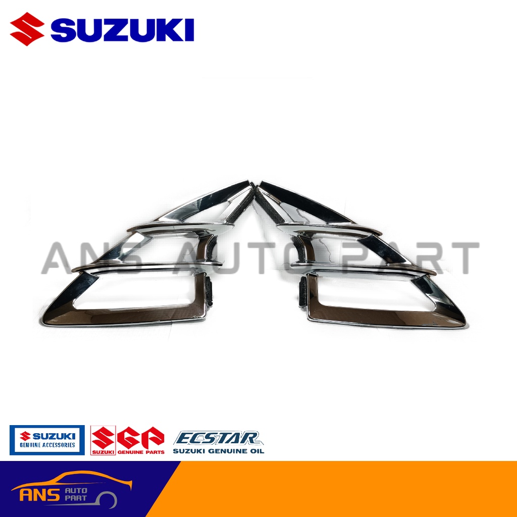 Jual AKSESORIS SATRIA FU / AIR SCOOP GARNISH CHROME SATRIA FU150