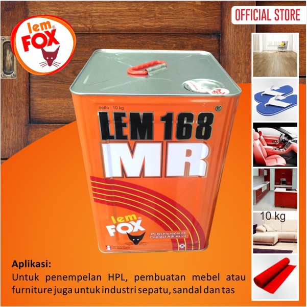 Jual Lem Fox 168 Mr Blek 10 Kg Lem Kuning 168 Shopee Indonesia