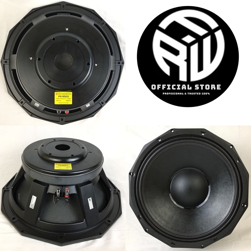 Jual SPEAKER KOMPONEN PD 1852 2 / PD1852 2 / PD1852 2 ( 18 inc ) SUB ...