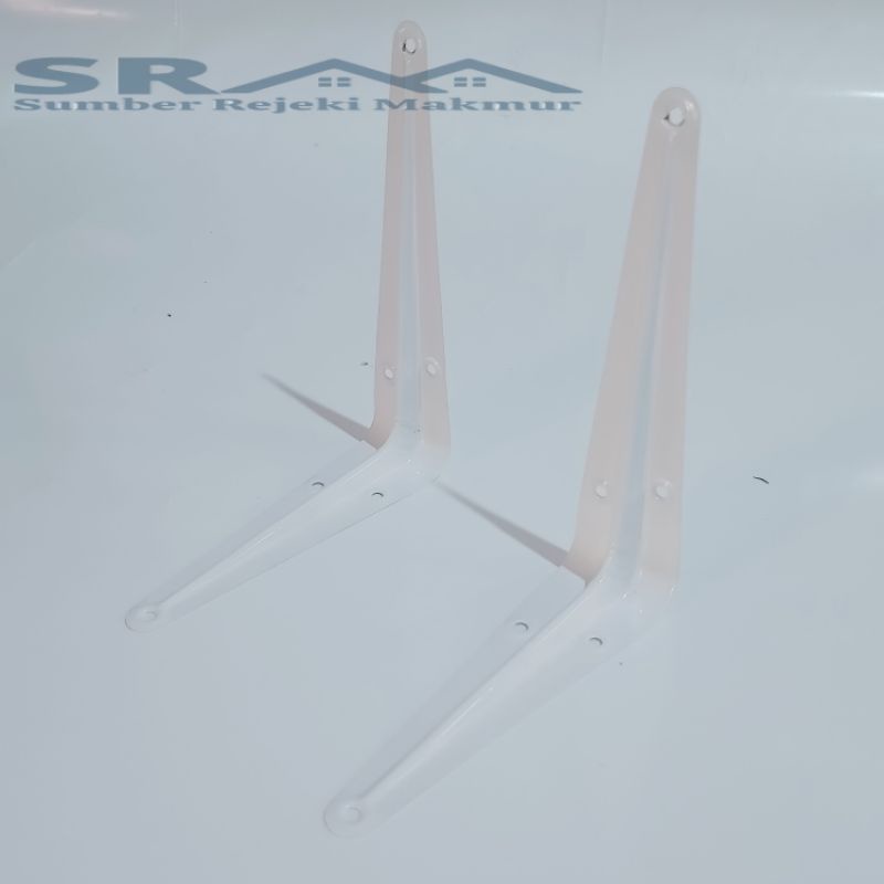 Jual Siku Rak Besi L Putih 5 x 6 Inch l Shelf Bracket l Penyangga ...