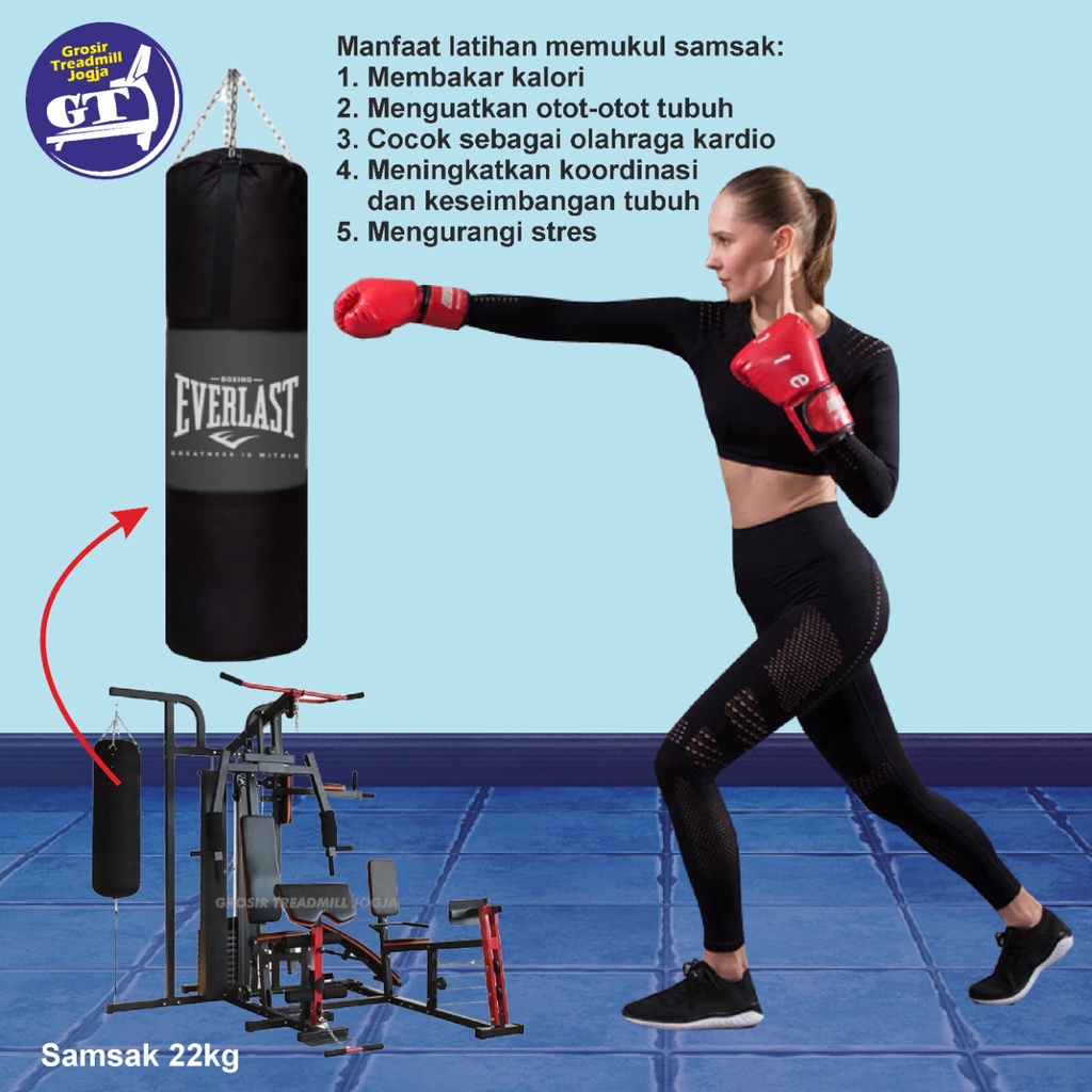 Jual Alat Olahraga Samsak Tinju Boxing Gantung Bela Diri Fitnes ...