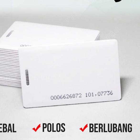 Jual 125 KHz LF RFID Proximity Card Untuk Absensi Dan Door Access ...