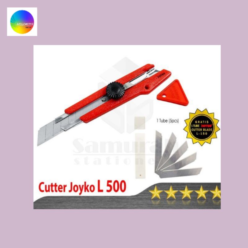Jual Cutter Besar Joyko L-500 + Bonus Isi Cutter(ORIGINAL PRODUK ...