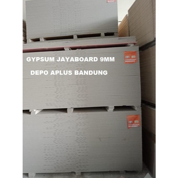 Jual Plafon Gypsum Jayaboard / Gipsum Jaya Board 9mm | Shopee Indonesia