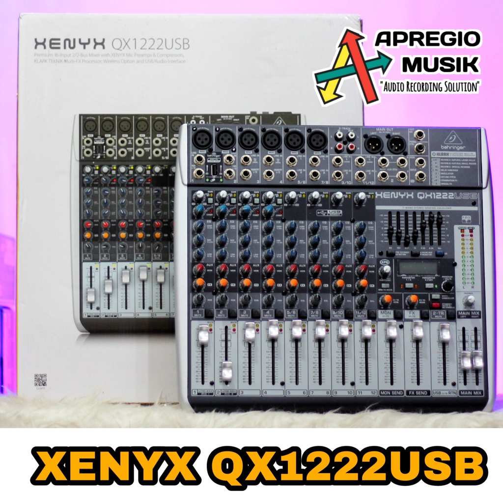 Jual Mixer Audio Behringer Xenyx Qx Usb Qx Usb With Soundcard Shopee Indonesia