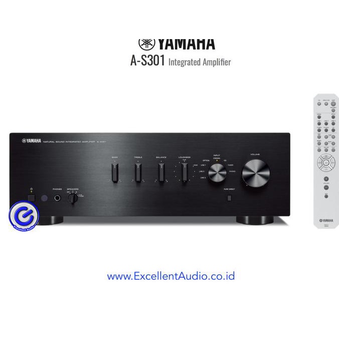 Jual Yamaha AS301 AS 301 Stereo integrated amplifier sln marantz ...