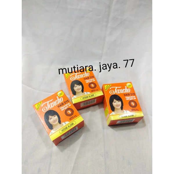 Jual Tancho Hair Dye No.1 6g | Shopee Indonesia