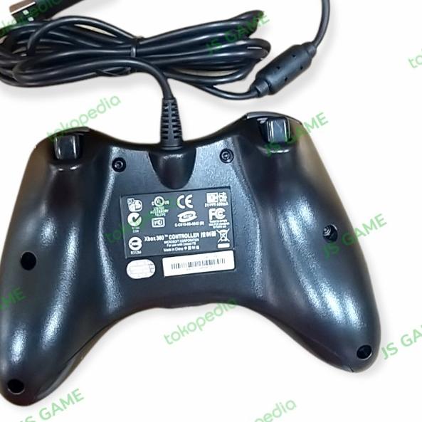 Jual Stik Stick Xbox Wired Kabel Hitam Tanpa Dus Pack Shopee