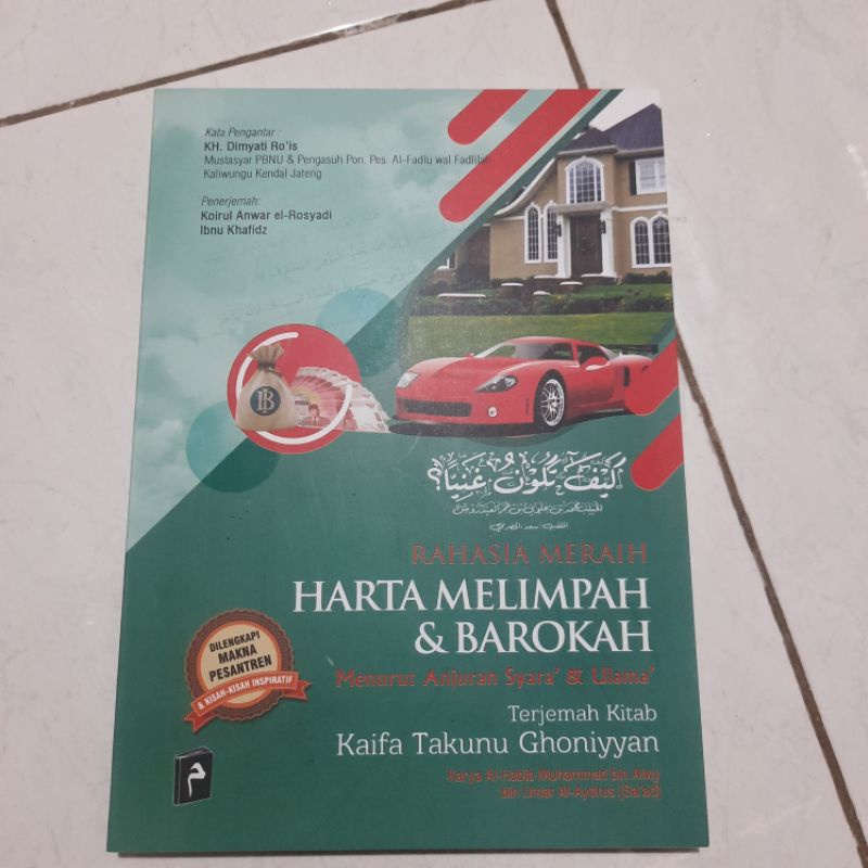 Jual ASLI Harta Melimpah Dan Barokah / Terjemah Kitab Kaifa Takunu ...