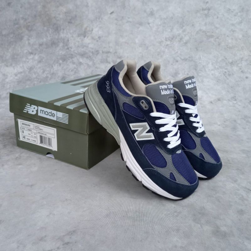 Jual Sneakers NB 993 Vintage Indigo White Grey | Shopee Indonesia
