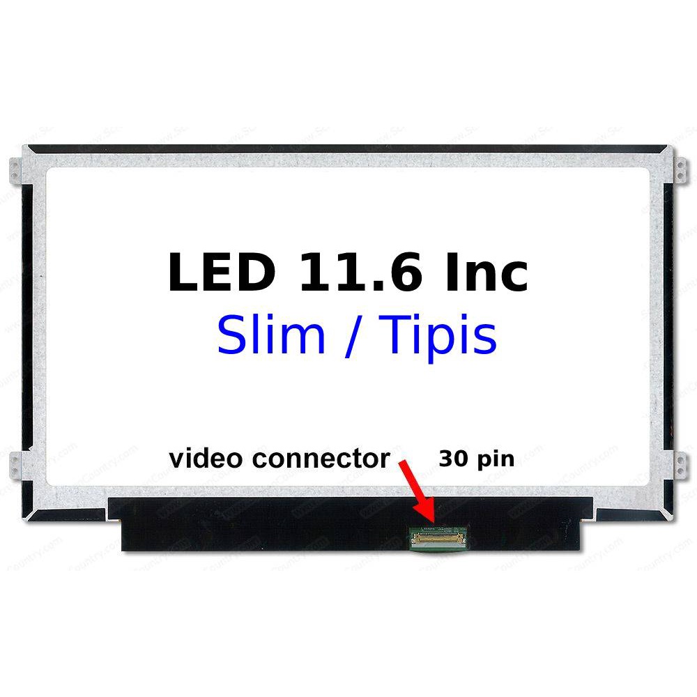 Jual LCD LED 11.6 Inch slim Acer Chromebook 11 C720 C730 C733 c740 ...