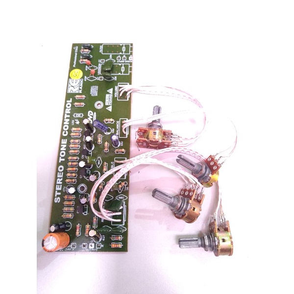 Jual Kit Tone Control Stereo Transistor 007 Potensio Kabel | Shopee ...
