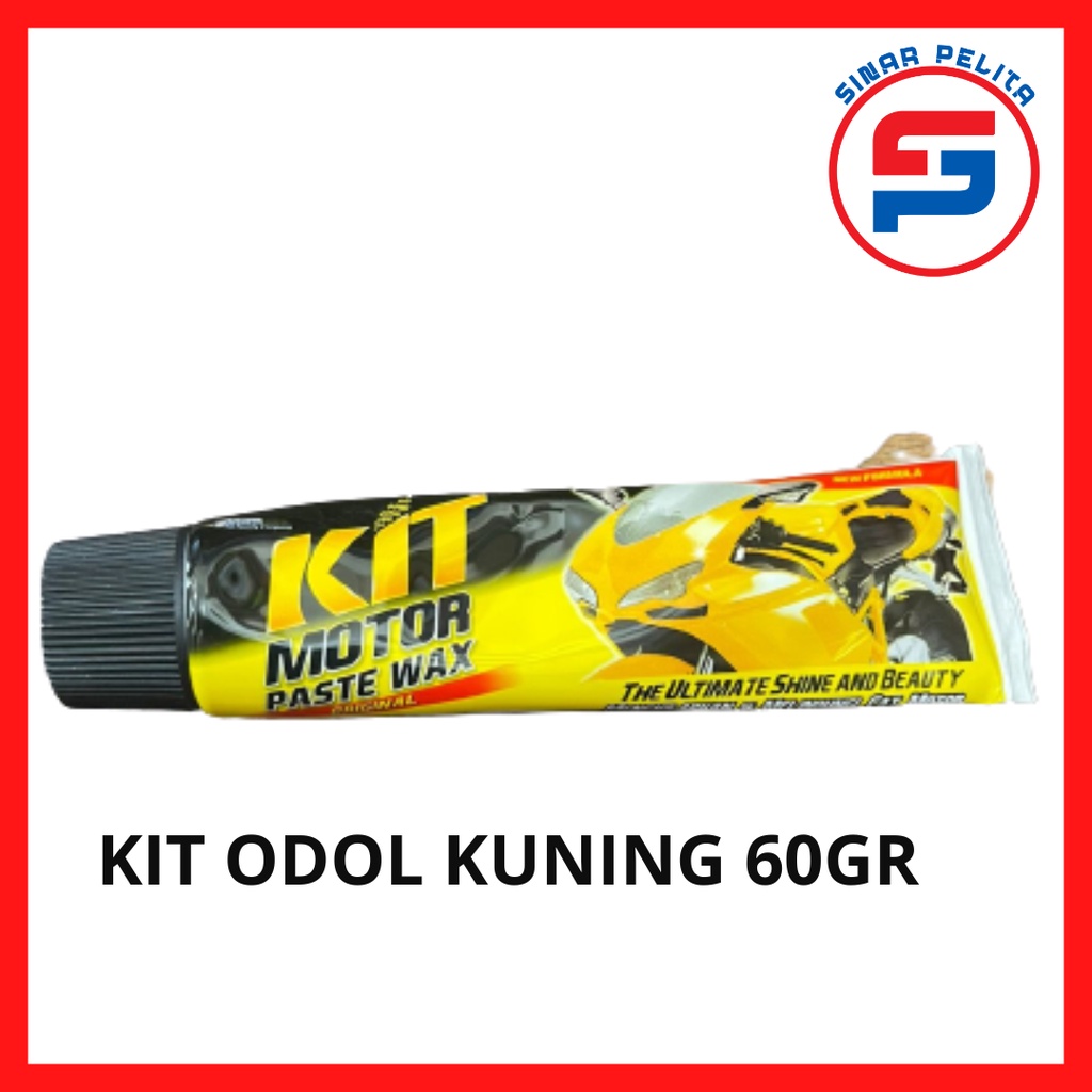 Jual KIT MOTOR PASTE WAX ORIGINAL 60GR/ KIT KUNING/ KIT WAX/ KIT