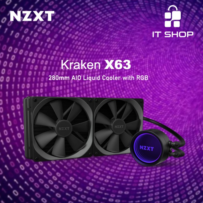Jual NZXT Fan Cooling Processor LIQUID KRAKEN X63 | Shopee Indonesia