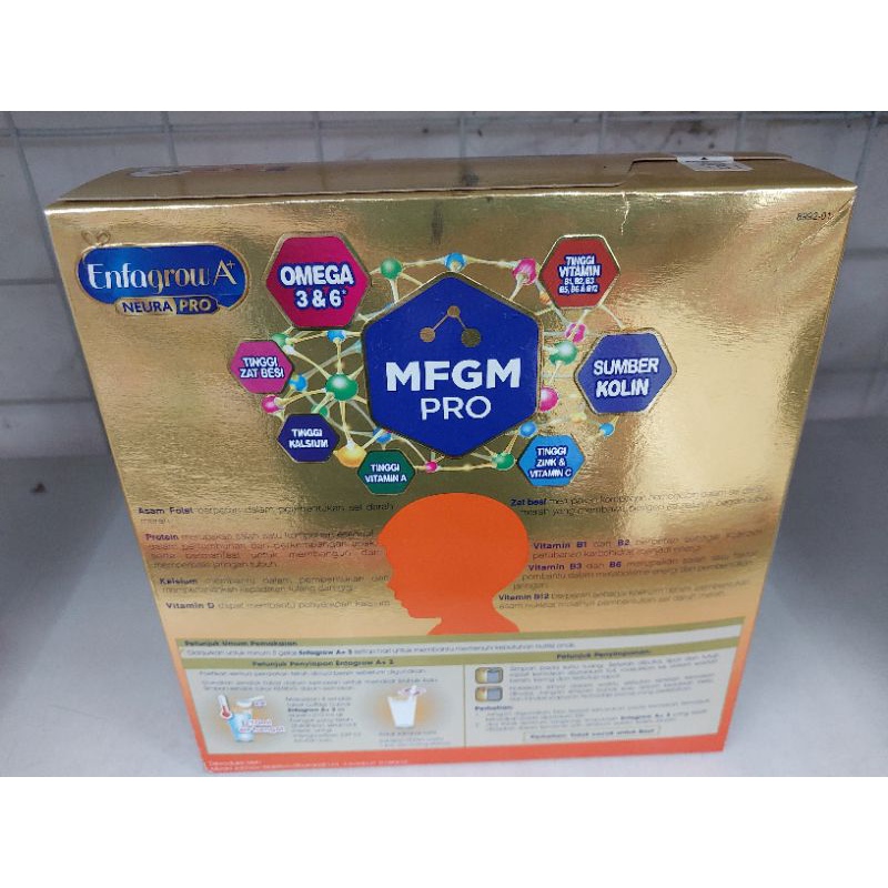 Jual Enfagrow A+3 Vanila Box 400 g | Shopee Indonesia