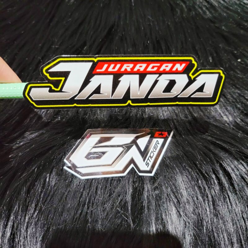 Jual stiker viral stiker kata2 juragan janda | Shopee Indonesia