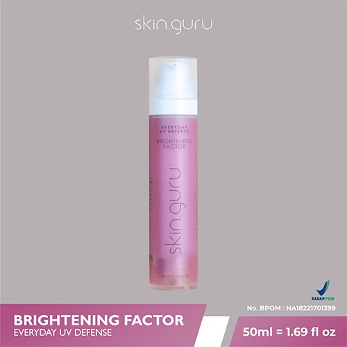 Jual Skin.guru Brightening Factor Everyday UV Defence Shopee Indonesia