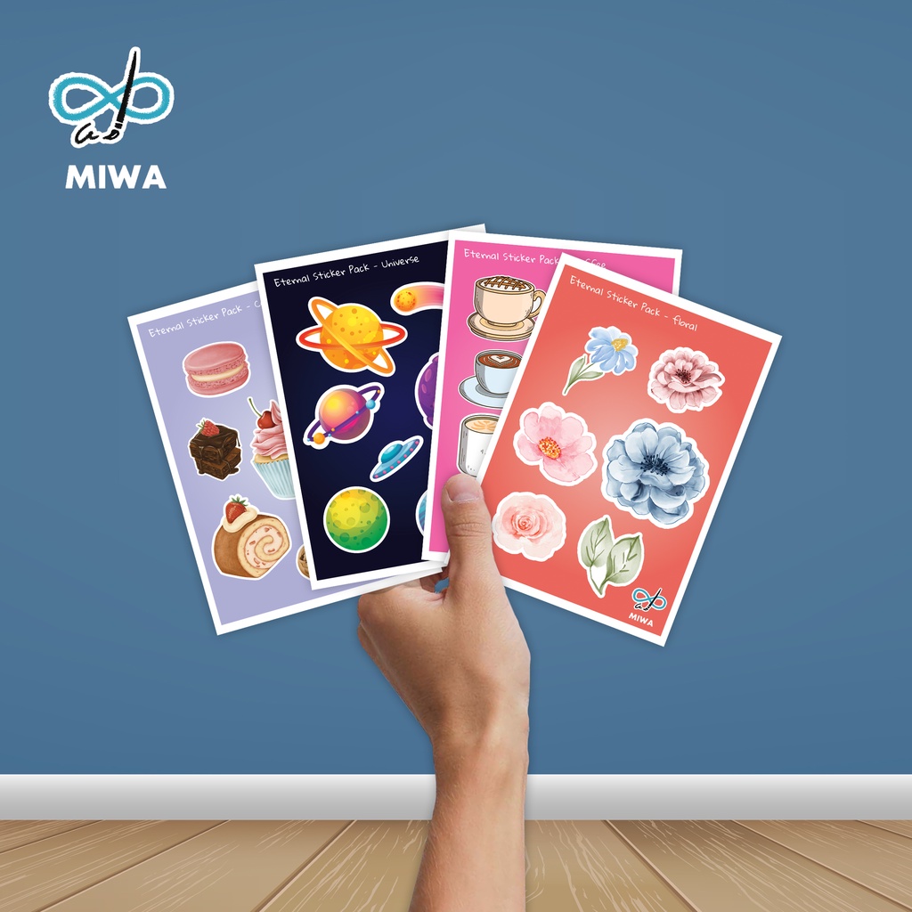 Jual Sticker Pack Aesthetic Nature (Stiker Alam, stiker laptop, stiker ...