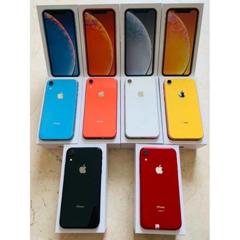 Jual Iphone Xr 64Gb / 128Gb / 256Gb second hand unit | Shopee Indonesia