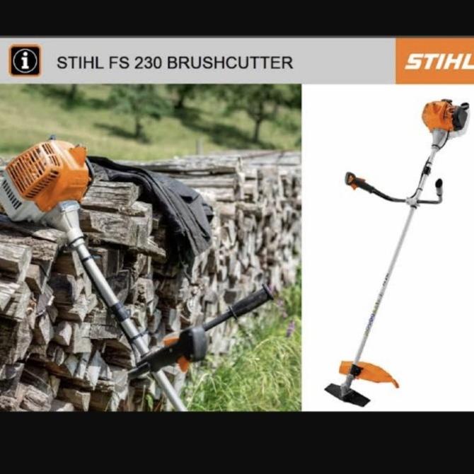 Jual STIHL Brush Cutter FS 230 Mesin Potong Rumput Bensin 2 tak Tipe ...