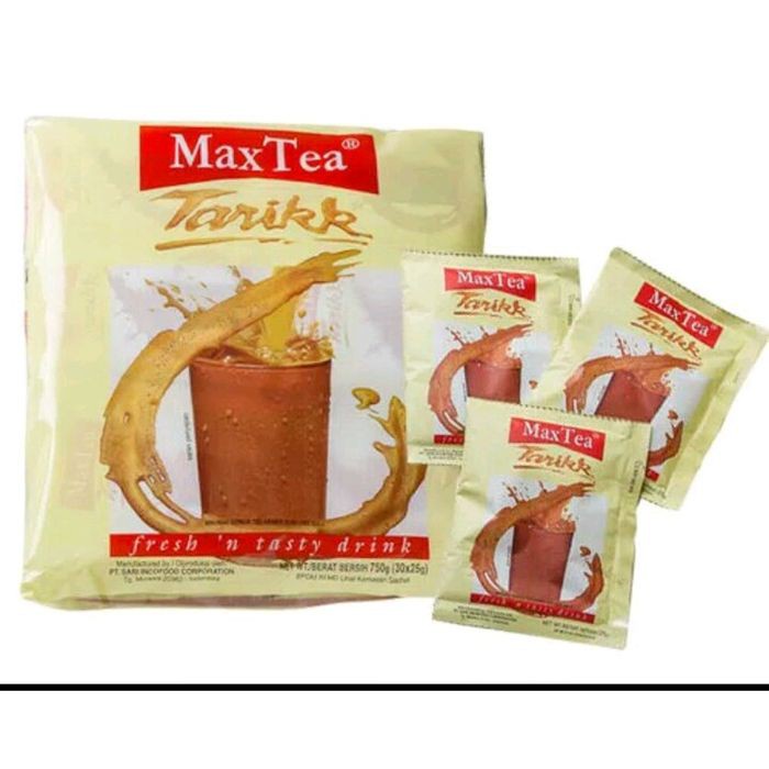 Jual MAX TEA TEH TARIK (25 GRAM X 30 SACHET) / MAXTEA | Shopee Indonesia