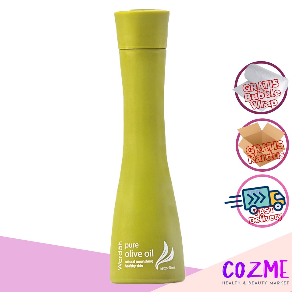 Jual WARDAH Pure Olive Oil 50ml Shopee Indonesia