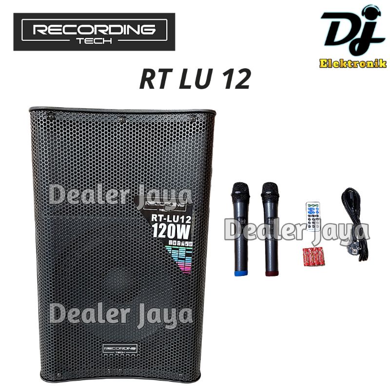 Jual Speaker Portable Recording Tech RT LU 12 / RT LU12 / RT12 - 12 ...