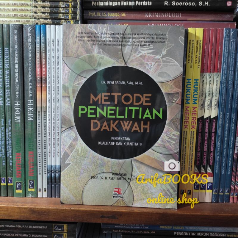 Jual METODOLOGI PENELITIAN DAKWAH PENDEKATAN KUALITATIF DAN KUANTITATIF ...