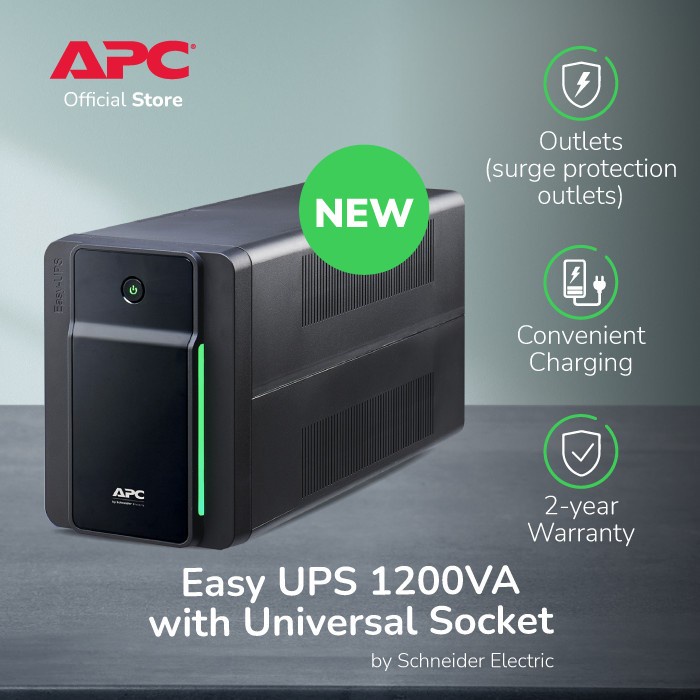 Product image UPS APC Easy UPS BVX 1200VA 650W BVX1200LI-MS