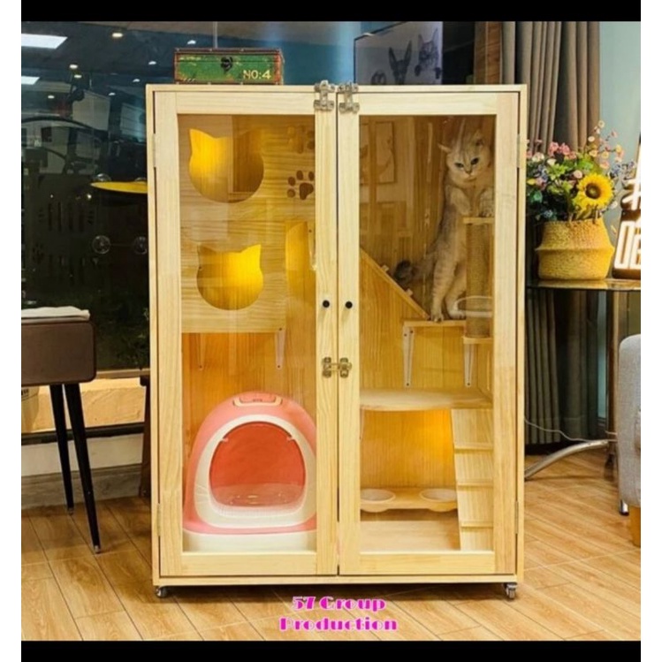 Jual RUMAH KUCING MINIMALIS [ JEPANG EDITION ] / CAT HOUSE | Shopee ...