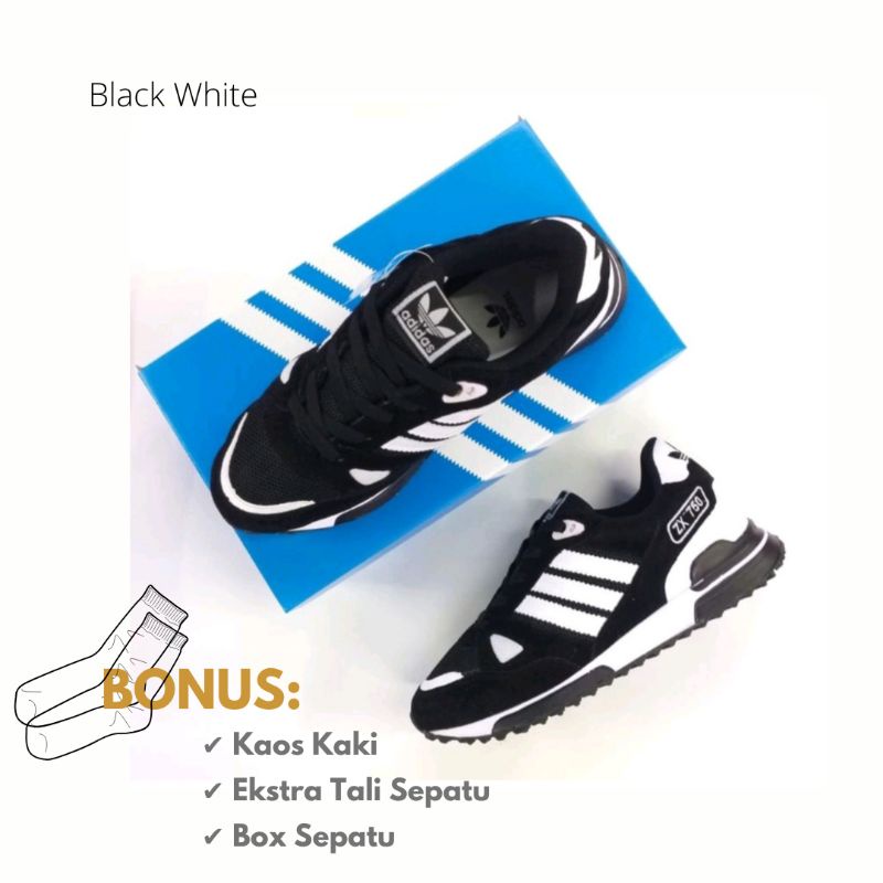 Sepatu Pria Adidas ZX 750, New Evolution, Sepatu Lari, Sepatu High Quality