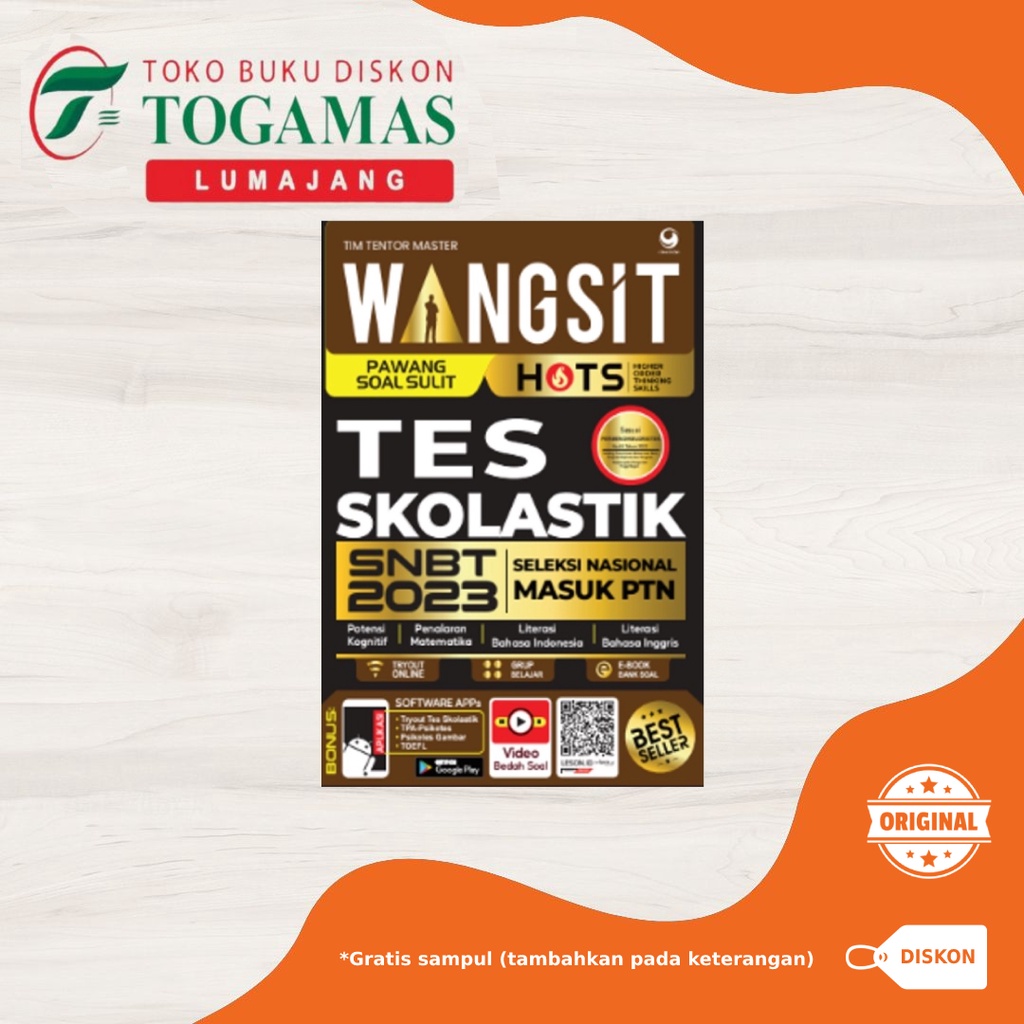 Jual Wangsit SNBT PAWANG SOAL SULIT TES SKOLASTIK SELEKSI NASIONAL MASUK PTN SNBT