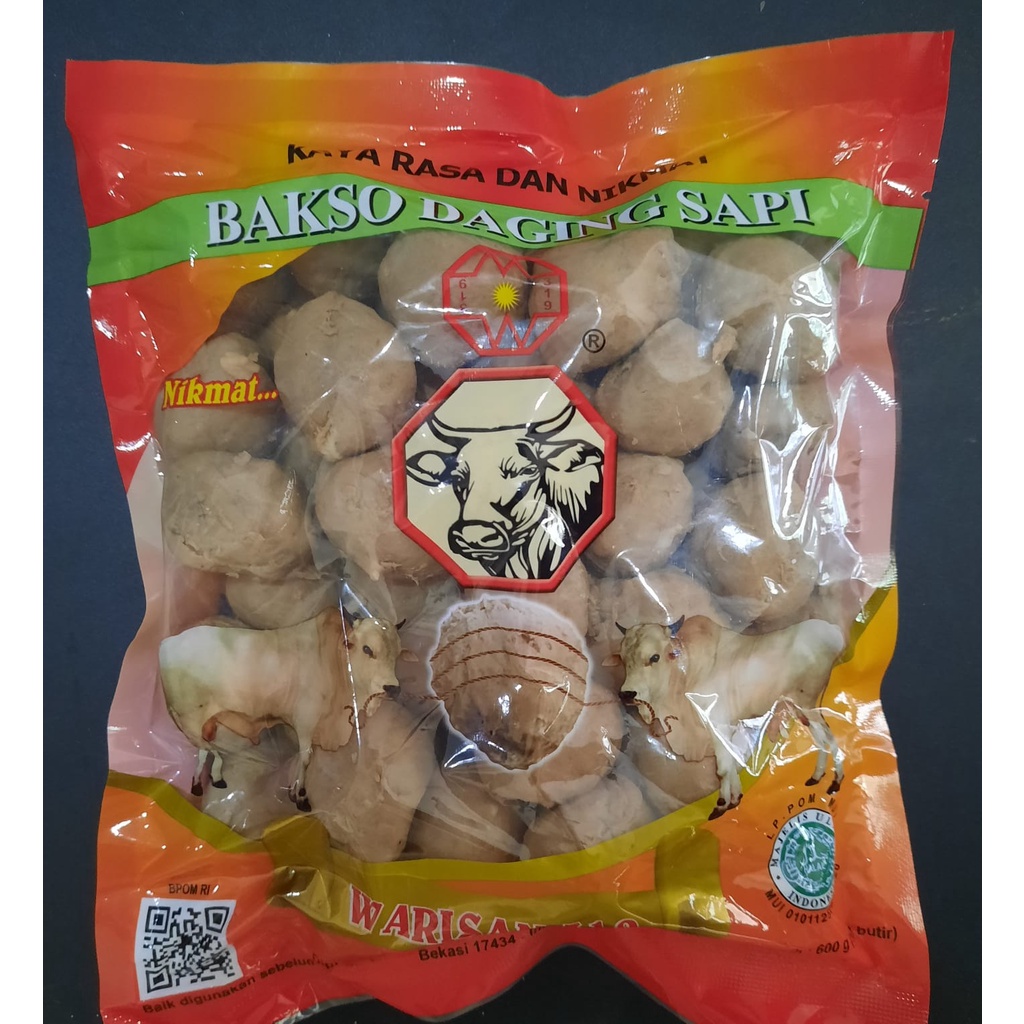 Jual Bakso Urat Daging Sapi Warisan Isi 50 Pcs Pack Shopee Indonesia