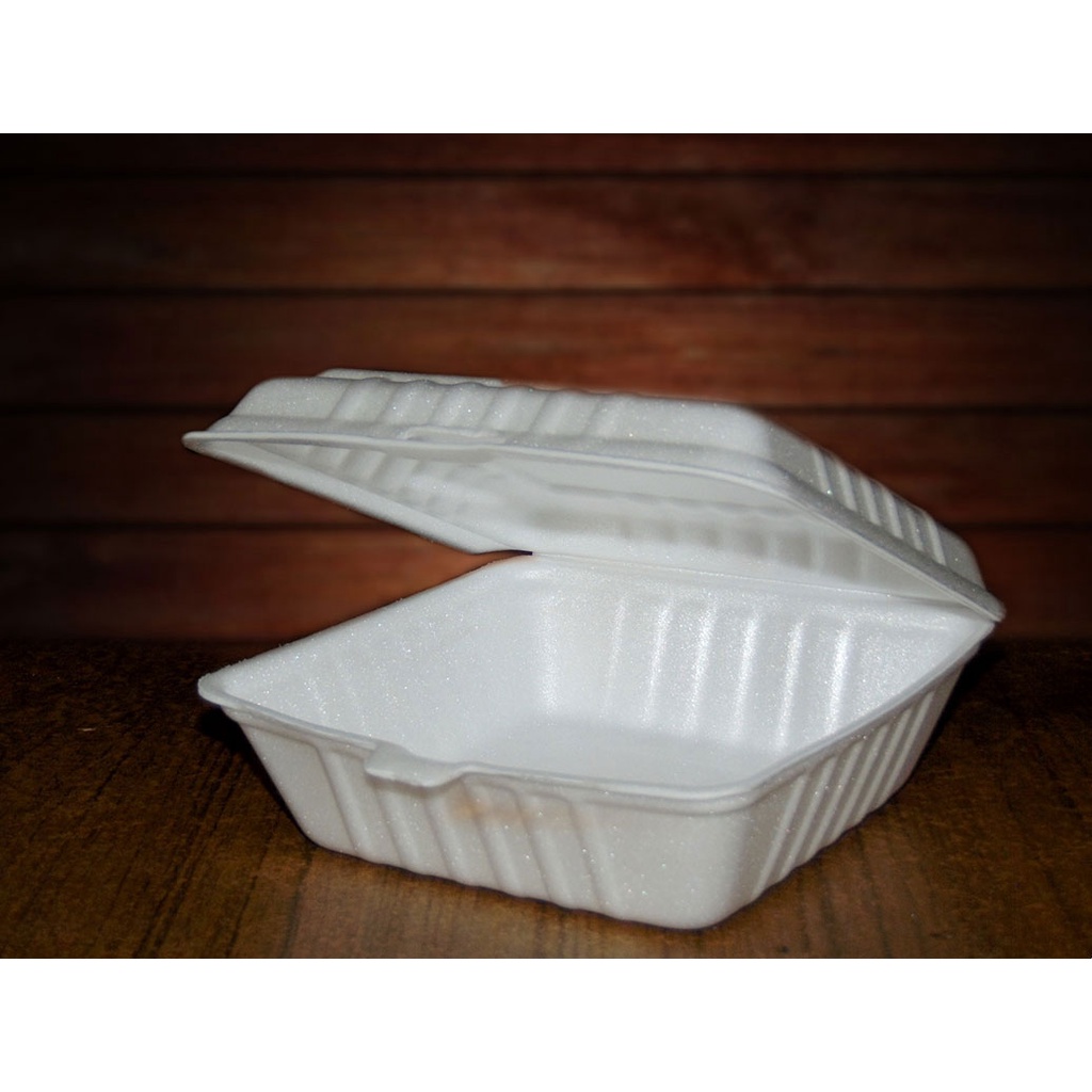 Jual KCS STYROFOAM LUNCH BOX KCS 3 POLOS KOTAK MAKAN GABUS MINIMAL ...