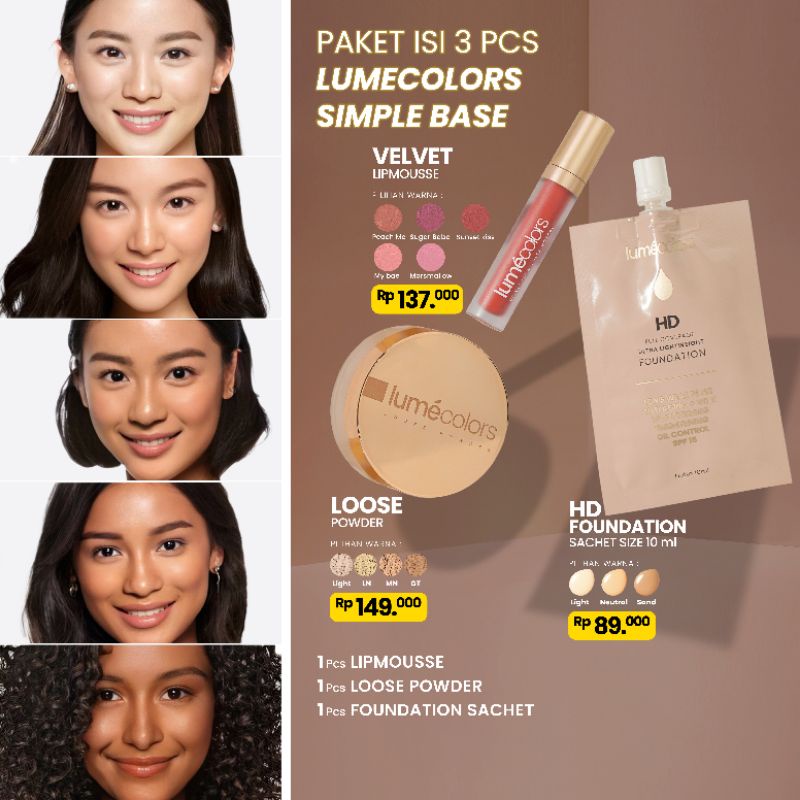 Jual Simple Base Lumecolors | Shopee Indonesia
