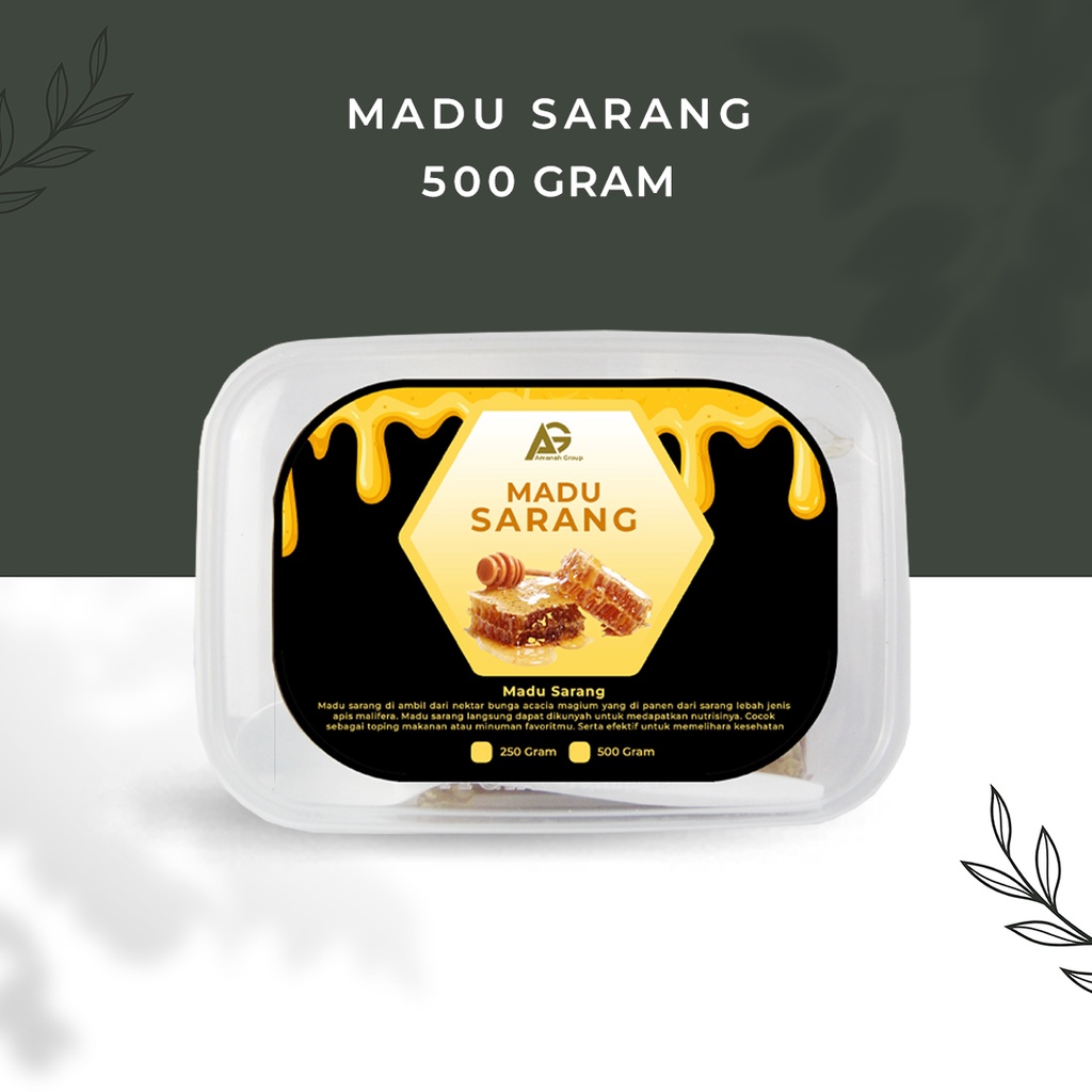 Jual Sarang Madu Asli Melifera Honey Comb Madu Sarang Asli 500gr