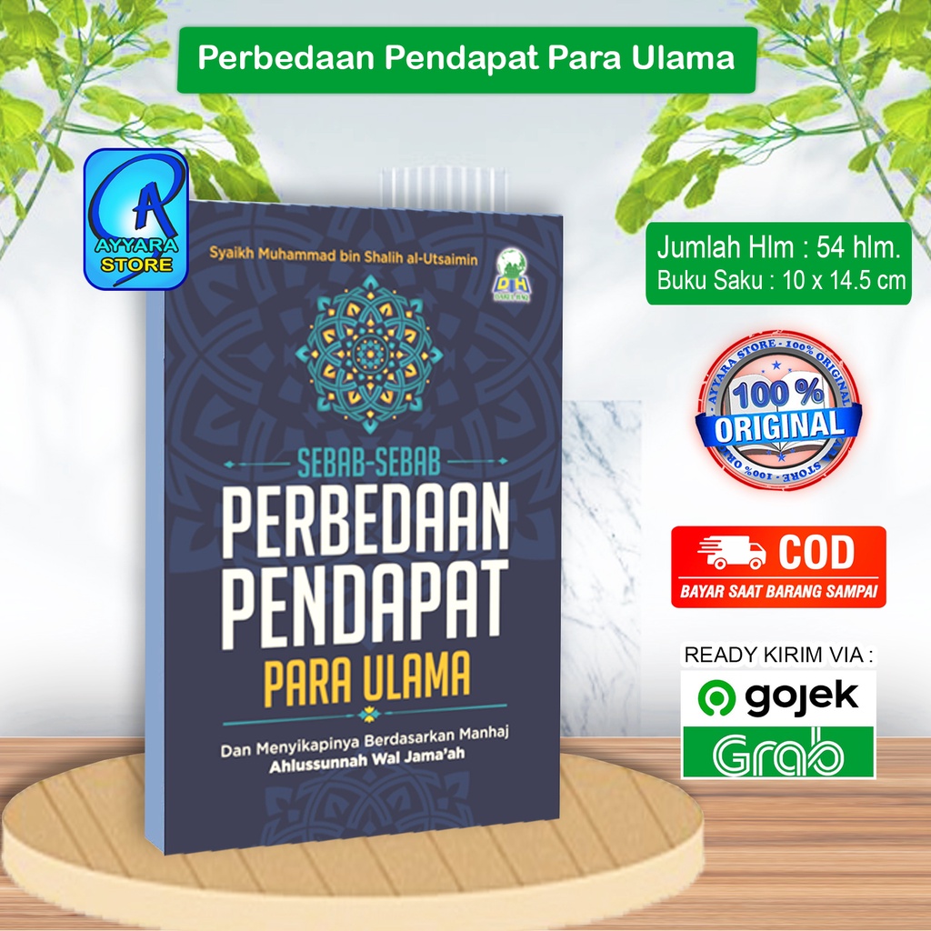 Jual Sebab Sebab Perbedaan Pendapat Para Ulama - Dan Menyikapinya ...